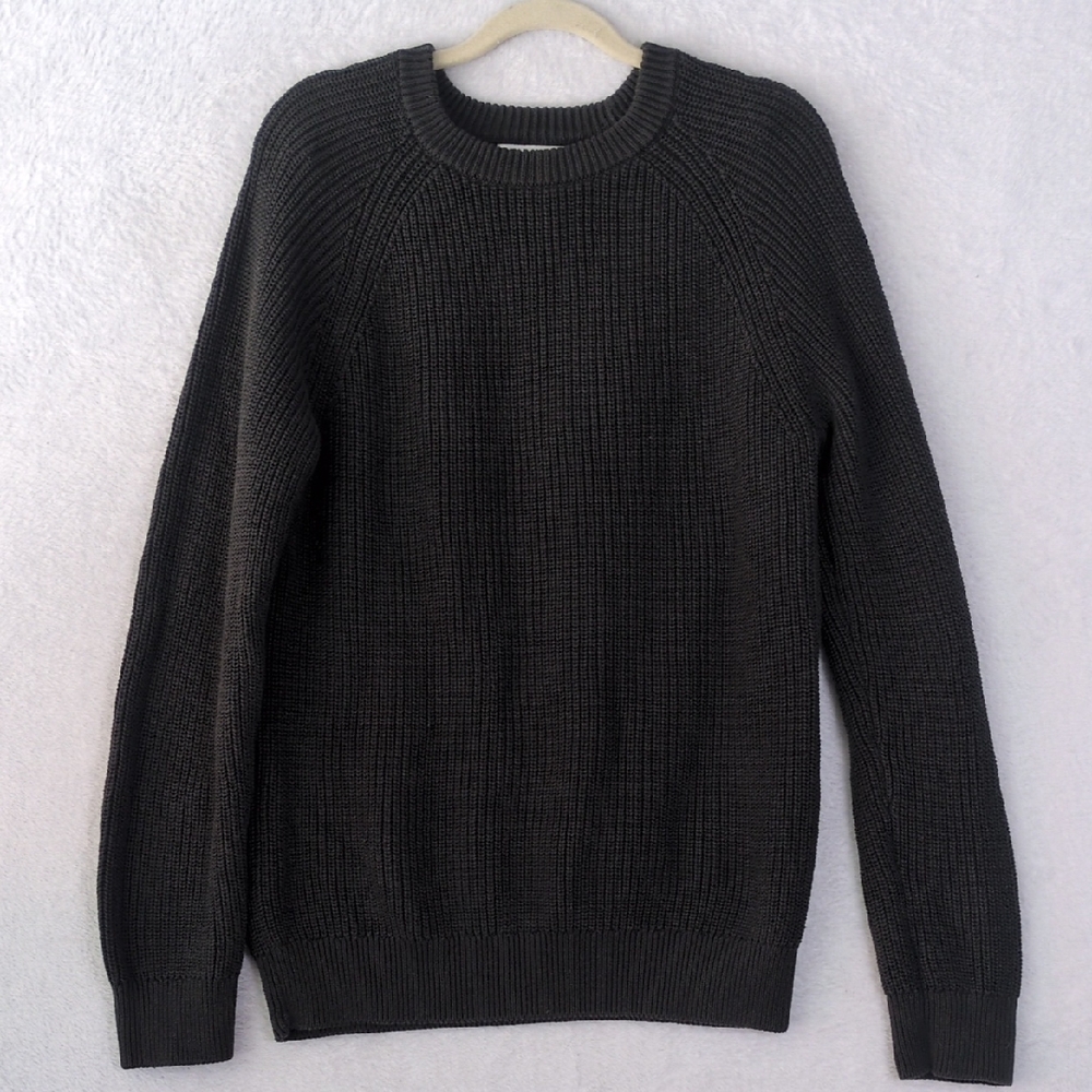 Old Navy Women's Gray Knit Casual Contemporary Crewneck Sweater Size S